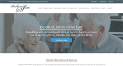 Desktop Screenshot of birchwoodsuites.com