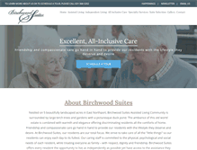 Tablet Screenshot of birchwoodsuites.com
